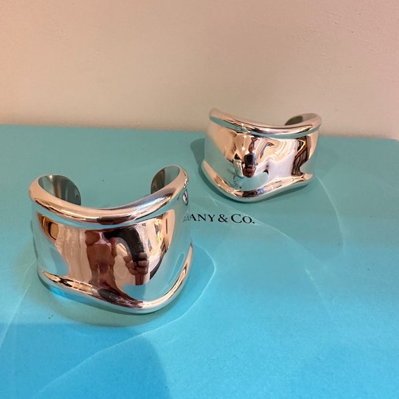 Elsa Peretti® Small Bone Cuff in Silver - SET OF 2 - Picture 1 of 4